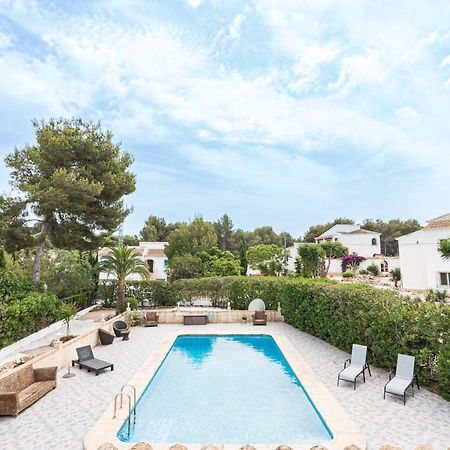 Casa Maria Top Floor Studio Apartment With Swimming Pool Jávea Kültér fotó