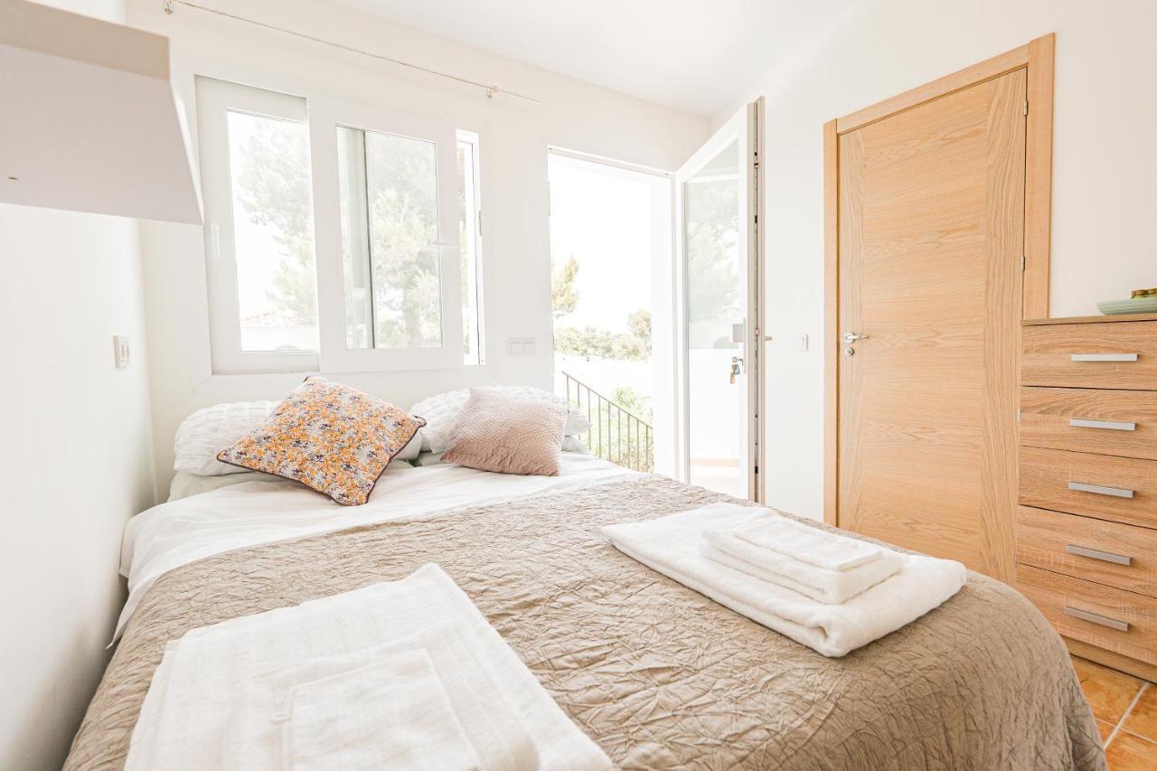 Casa Maria Top Floor Studio Apartment With Swimming Pool Jávea Kültér fotó