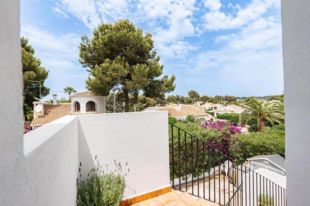 Casa Maria Top Floor Studio Apartment With Swimming Pool Jávea Kültér fotó