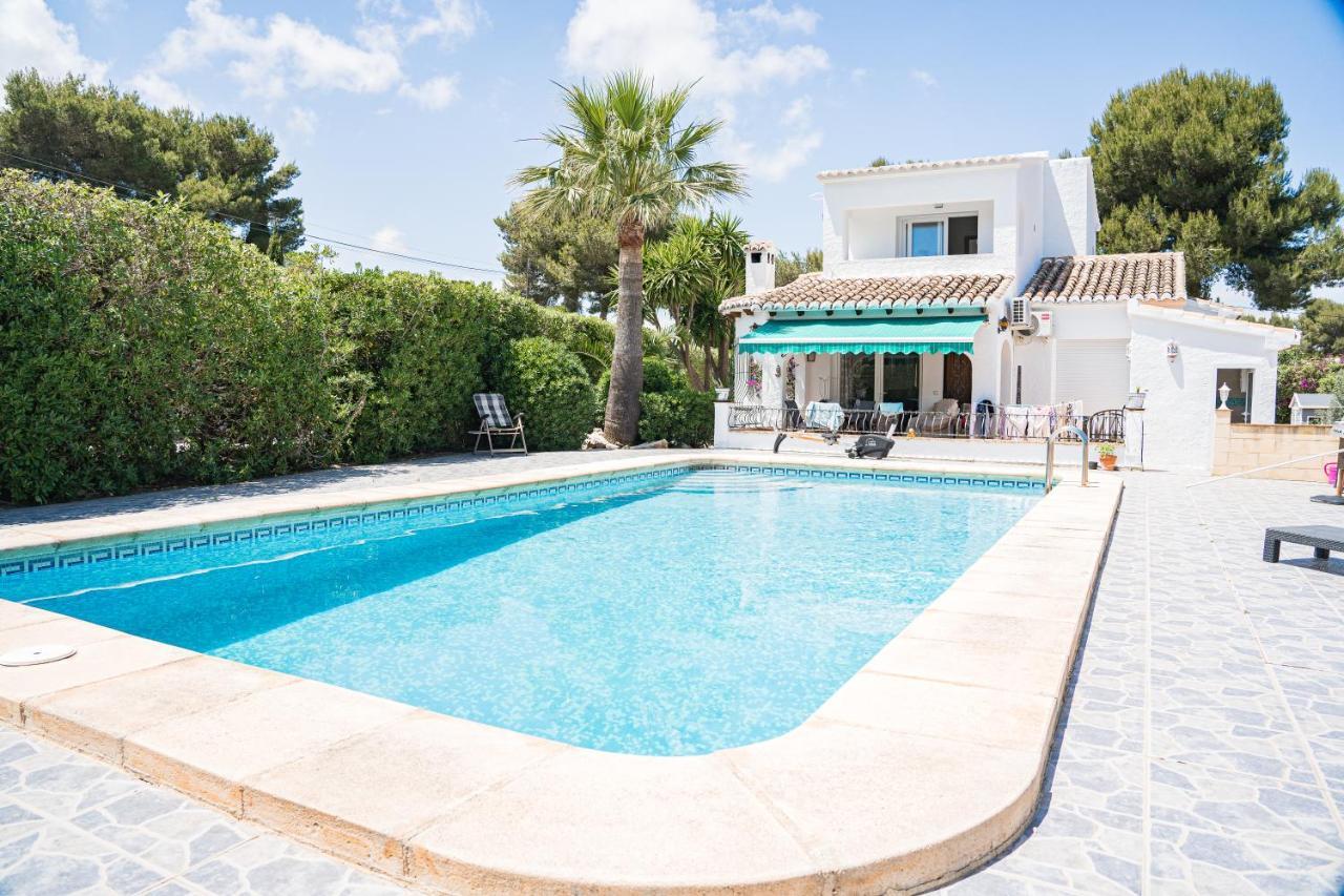Casa Maria Top Floor Studio Apartment With Swimming Pool Jávea Kültér fotó
