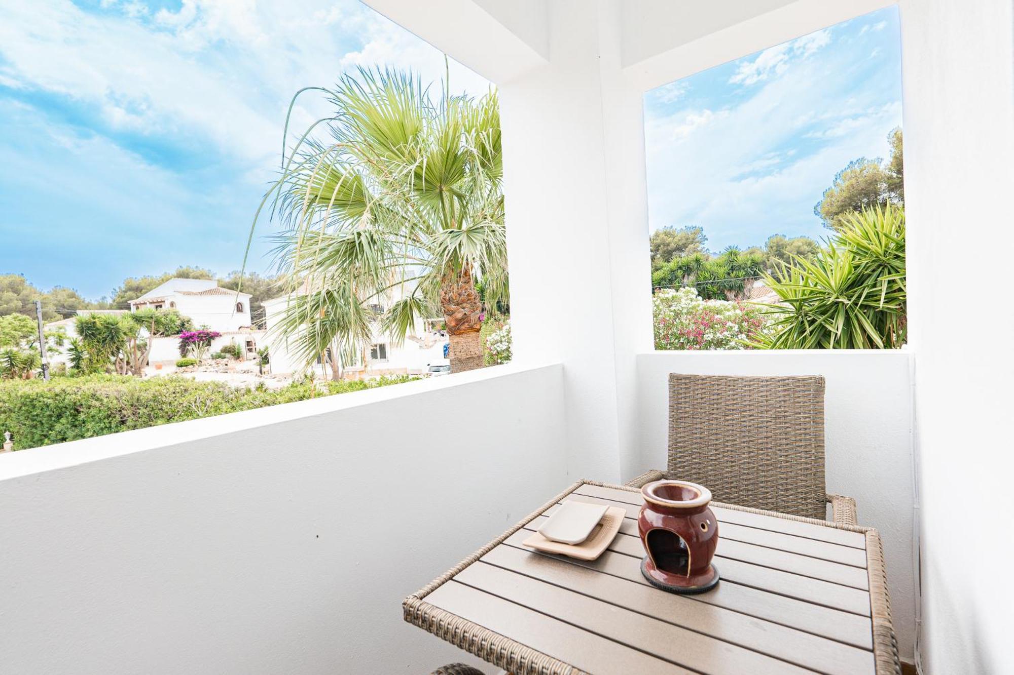 Casa Maria Top Floor Studio Apartment With Swimming Pool Jávea Kültér fotó